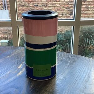 Kate Spade Pink, Green, Blue, and White Drink Hugger